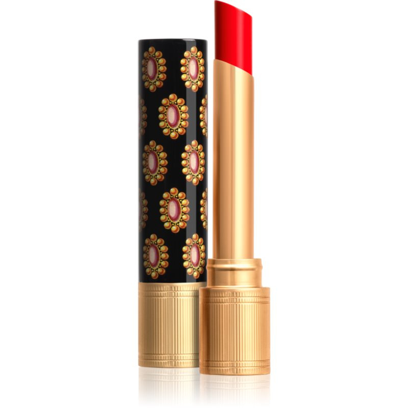 Gucci Gucci Beauty Rouge de Beauté Brillant hydratační rtěnka odstín 25* Goldie Red 1.8 g