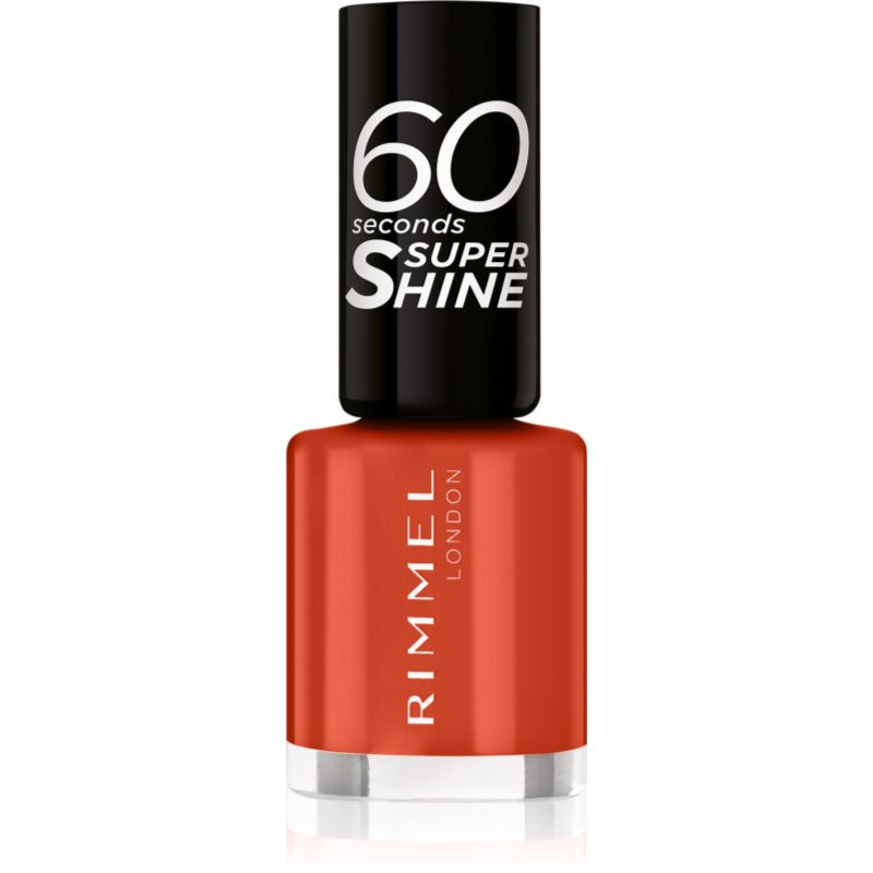 Rimmel 60 Seconds Super Shine lak na nehty odstín 410 Wild Spice 8 ml