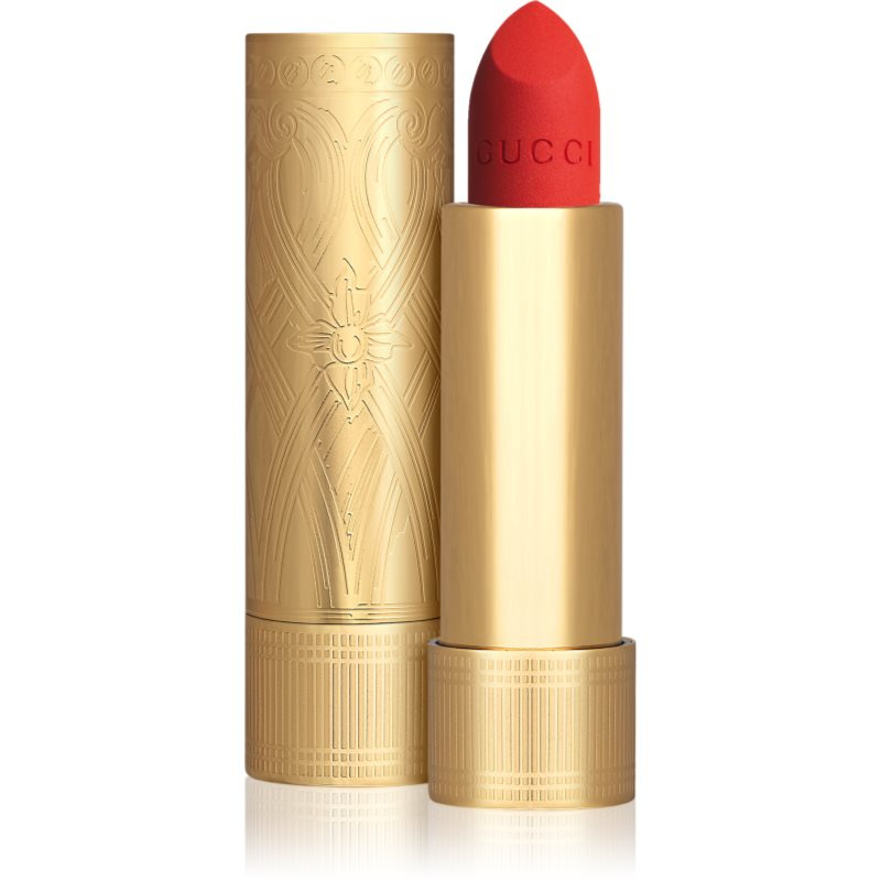 Gucci Gucci Beauty Rouge à Lèvres Matte Lipstick matná rtěnka odstín 302 Agatha Orange 3.5 g