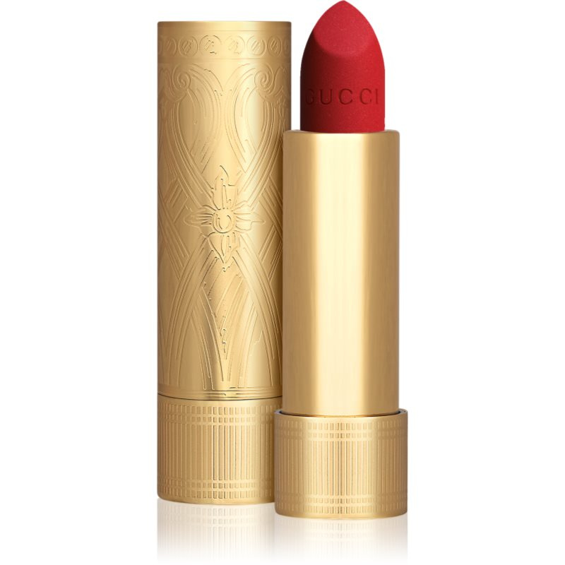 Gucci Gucci Beauty Rouge à Lèvres Matte Lipstick matná rtěnka odstín 501 Constance Vermillon 3.5 g
