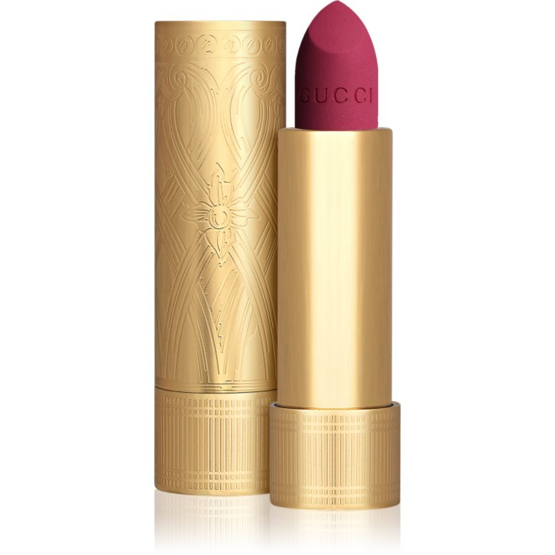 Gucci Gucci Beauty Rouge à Lèvres Matte Lipstick matná rtěnka odstín 404 Cassie Magneta 3.5 g