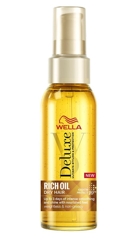 Wella Deluxe Rich Oil vyživující olej pro suché vlasy 100 ml