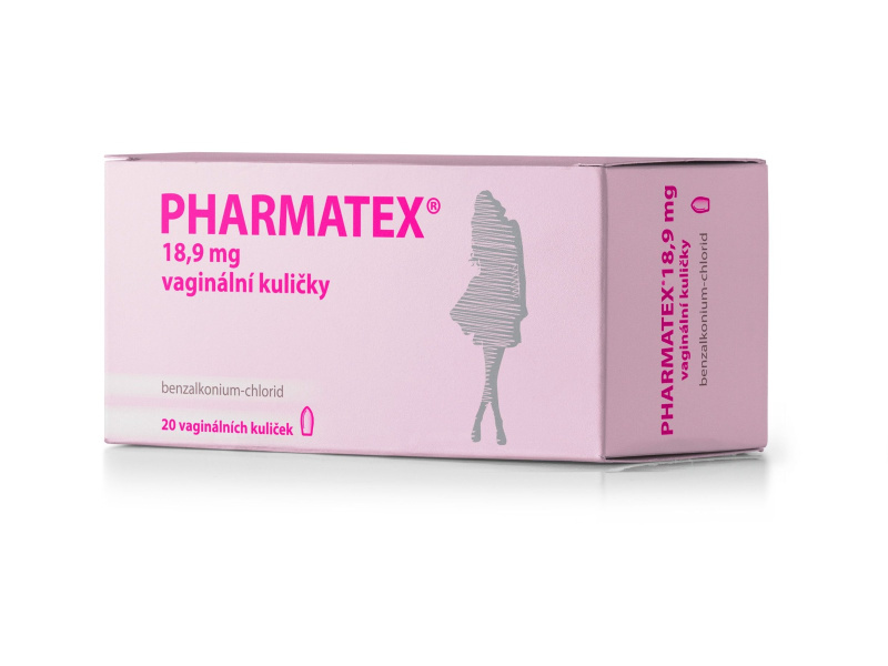 Pharmatex Vaginální kuličky 20 ks
