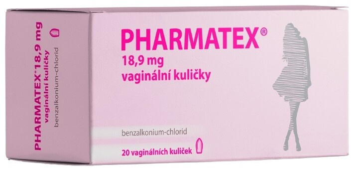 Pharmatex Vaginální kuličky 20 ks