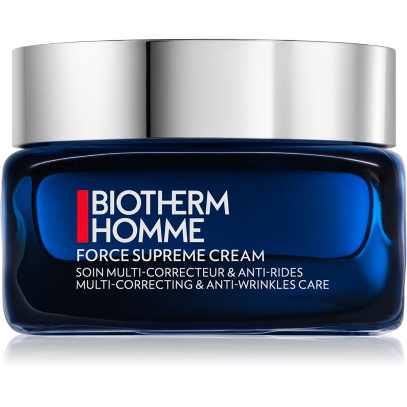 Biotherm Homme Force Supreme Cream remodelační denní krém pro regeneraci a obnovu pleti pro muže 50 ml