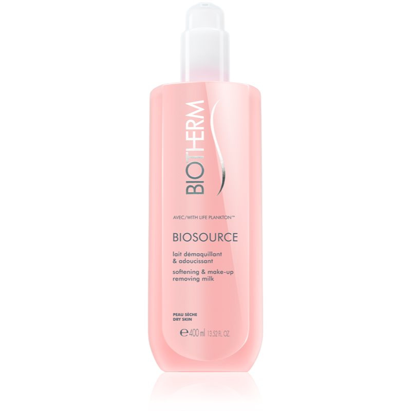 Biotherm Čisticí pleťové mléko pro suchou pleť Biosource (Softening & Make-up Removing Milk) 400 ml