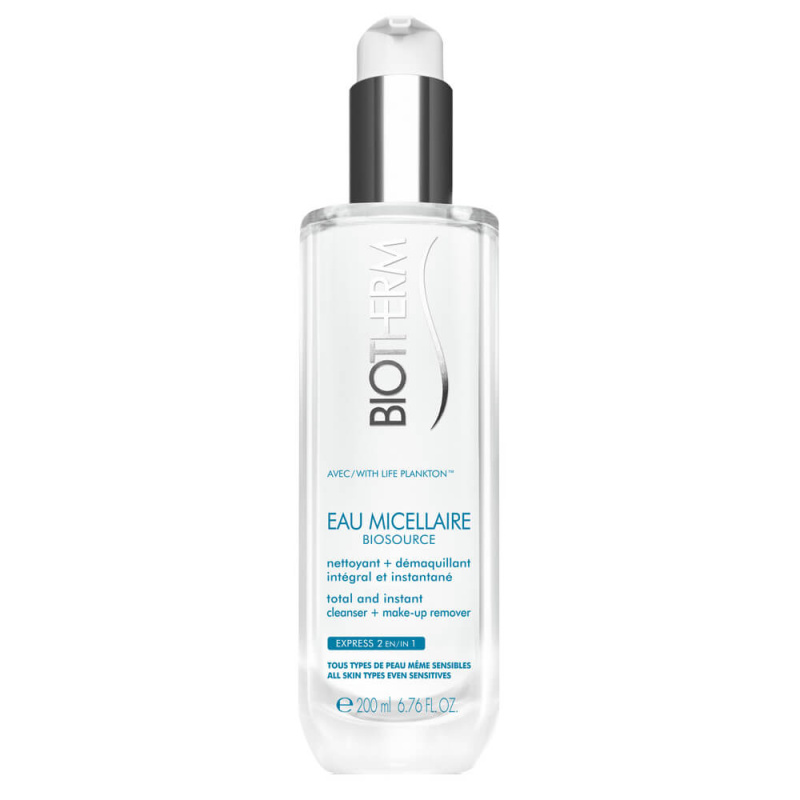 Biotherm Biosource Eau Micellaire micelární čisticí voda pro všechny typy pleti včetně citlivé 200 ml
