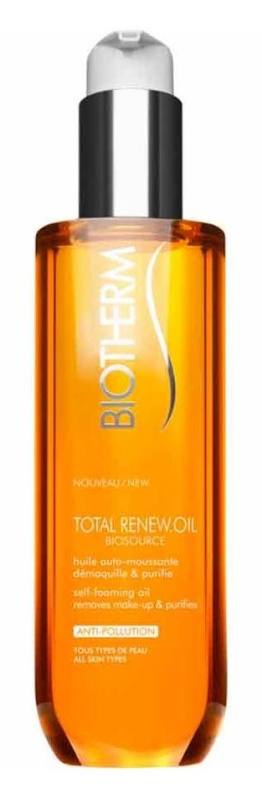 Biotherm Biosource Total Renew Oil čisticí pěnivý olej 200 ml