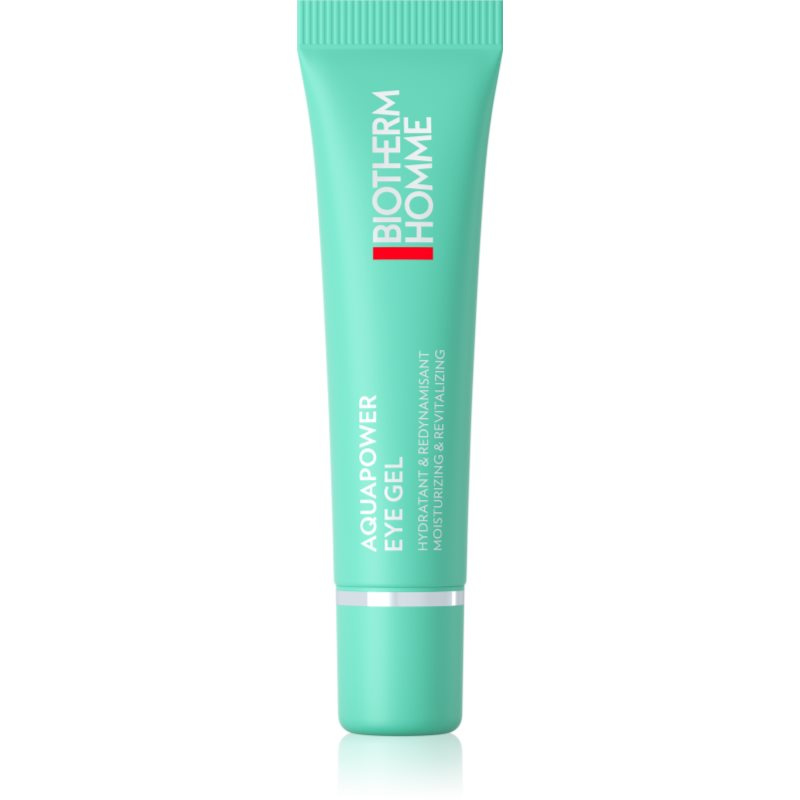 Biotherm Homme Aquapower Eye Gel hydratační oční gel proti otokům 15 ml
