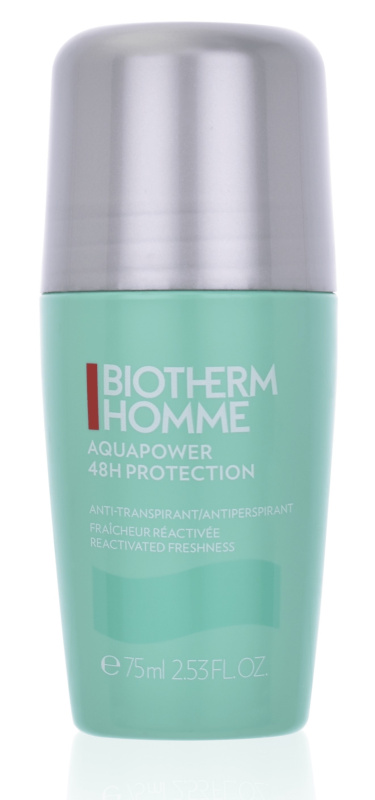 Biotherm Homme Aquapower 48H Protection antiperspirant s chladivým účinkem 75 ml