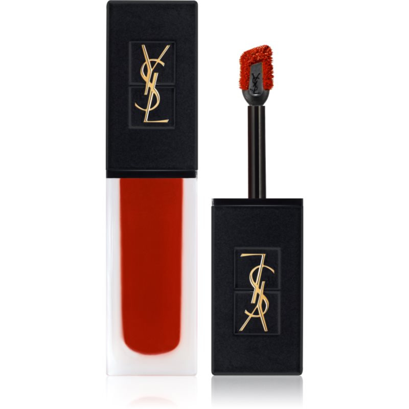 Yves Saint Laurent Tatouage Couture Velvet Cream vysoce pigmentovaná krémová rtěnka s matným efektem odstín 211 Chili Incitement 6 ml