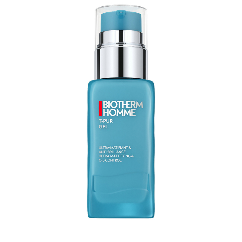 Biotherm Homme T-Pur Anti-oil & Shine Gel matující gel s hydratačním účinkem 50 ml