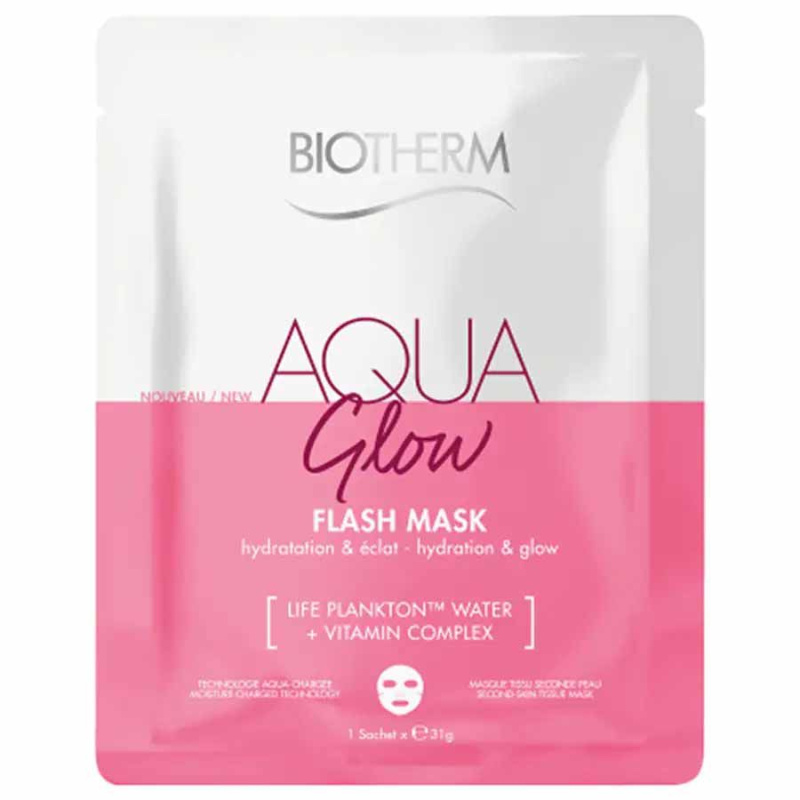 Biotherm Aqua Glow Super Concentrate plátýnková maska 31 g