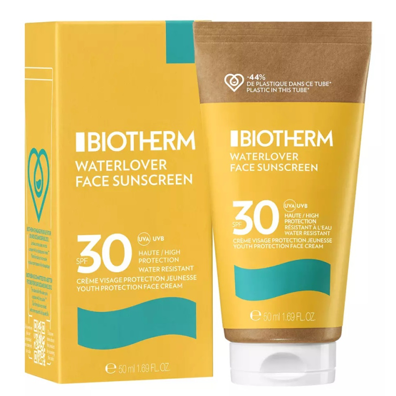 Biotherm Waterlover Face Sunscreen SPF 30 opalovací krém na obličej SPF 30 50 ml