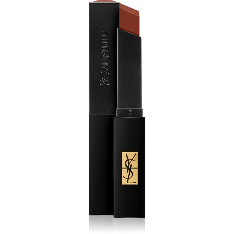 Yves Saint Laurent Rouge Pur Couture The Slim Velvet Radical tenká matující rtěnka s koženým efektem odstín 320 2.2 g