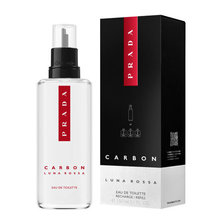 Prada Luna Rossa Carbon toaletní voda náhradní náplň pro muže 150 ml