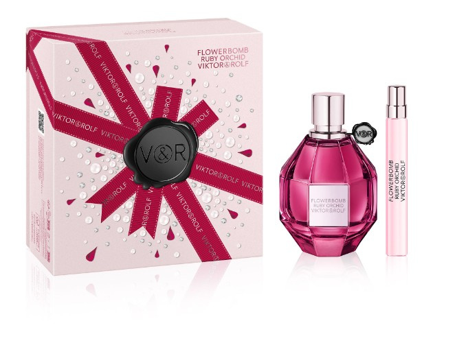 Viktor & Rolf Flowerbomb Ruby Orchid dárková sada pro ženy
