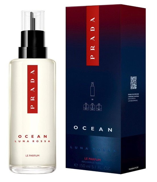 Prada Luna Rossa Ocean parfém náhradní náplň pro muže 150 ml