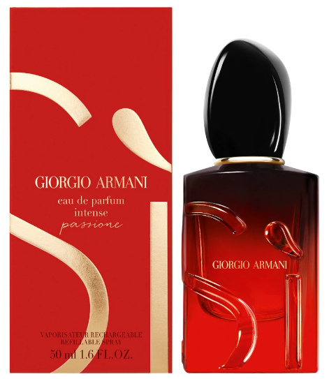 Armani Sì Passione Intense parfémovaná voda plnitelná pro ženy 50 ml