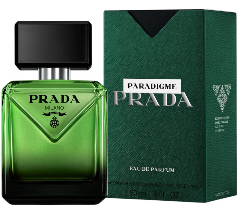 Prada Paradigme parfémovaná voda plnitelná pro muže 50 ml