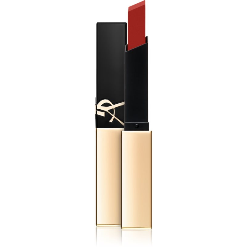 Yves Saint Laurent Rouge Pur Couture The Slim tenká matující rtěnka s koženým efektem odstín 2.2 g
