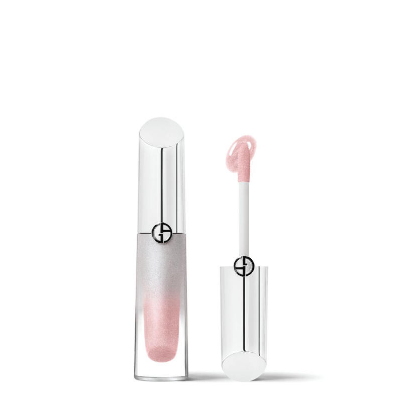 Giorgio Armani Lesk na rty Prisma Glass Icy Plumper 3,5 ml 32 Ice Pink