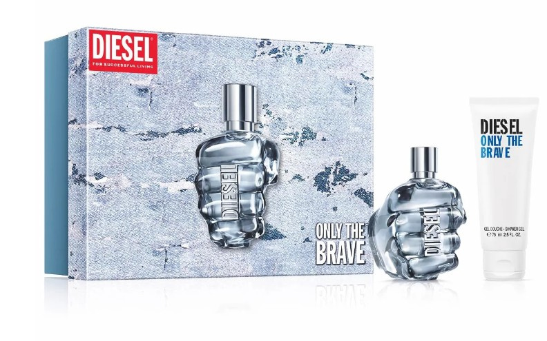 Diesel Only The Brave - EDT 50 ml + sprchový gel 75 ml
