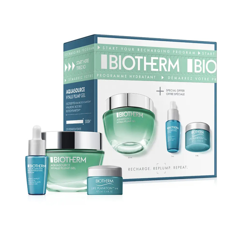 Biotherm Aquasource Hyalu Plump Gel dárková sada pro ženy