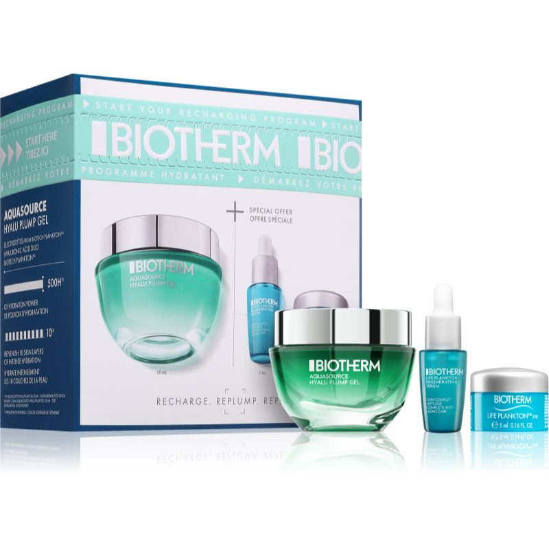 Biotherm Aquasource Hyalu Plump Gel dárková sada pro ženy
