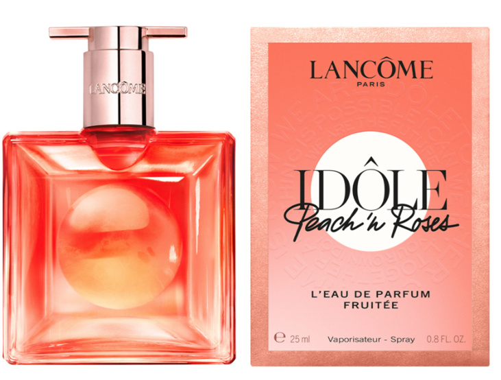 Lancôme Idôle Peach 'N Roses parfémovaná voda pro ženy 25 ml