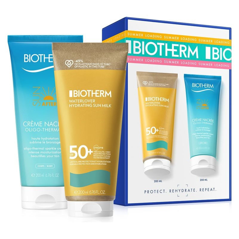 Biotherm Waterlover Hydrating Sun Milk SPF50+ dárková sada pro ženy