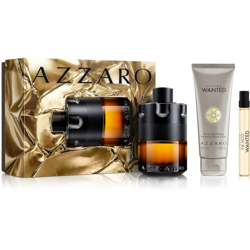 Azzaro The Most Wanted Parfum dárková sada pro muže