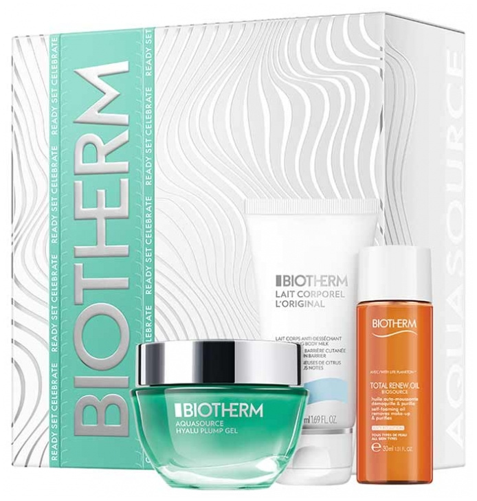 Biotherm Aquasource dárková sada s hydratačním účinkem na obličej a tělo