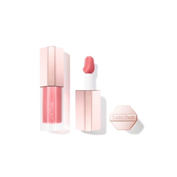 Lancôme Lip Idôle CuddleBlur™ Matte Velvet Lip Cream vyplňující balzám na rty s matným efektem odstín 21 Blushing Blanket 8.5 ml