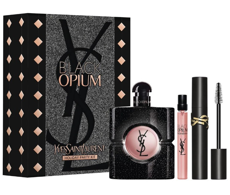 Yves Saint Laurent Black Opium - EDP 90 ml + EDP 10 ml + řasenka 9 ml