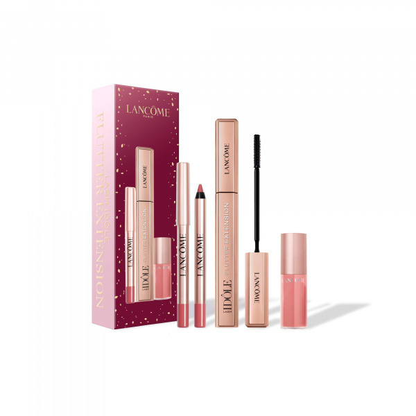 Lancôme Lash Idôle Flutter Extension Mascara dárková sada (řasenka Lash Idôle Flutter Extension + Lip Idole Liner + Juicy Treat) 1 ks