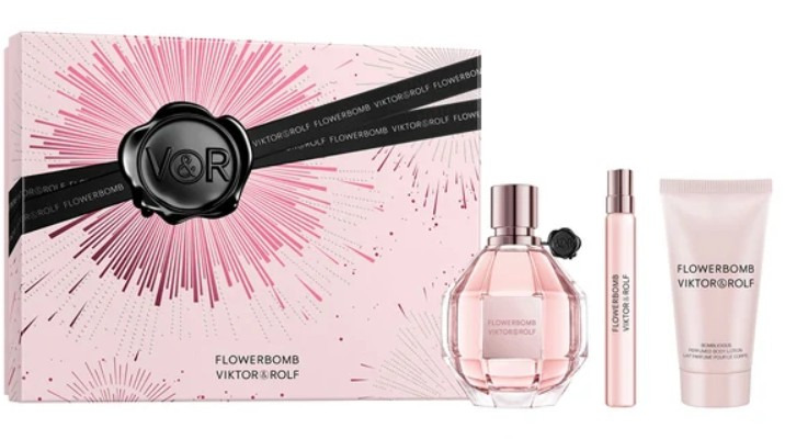 Viktor & Rolf Flowerbomb - EDP 100 ml + tělové mléko 50 ml + EDP 10 ml