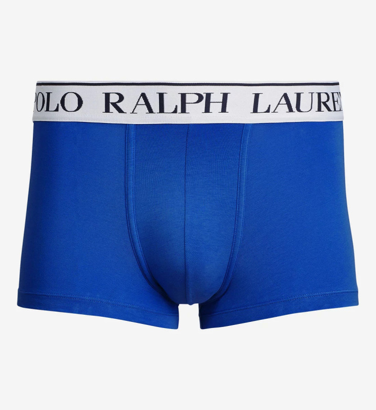 Boxerky 714753035024 modrá - Ralph Lauren S Modrá