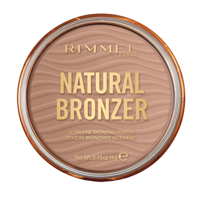 Rimmel Natural Bronzer bronzující pudr odstín 001 Sunlight 14 g