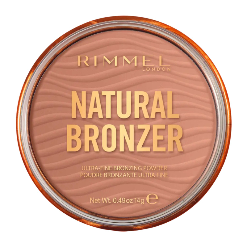 Rimmel Natural Bronzer bronzující pudr odstín 001 Sunlight 14 g