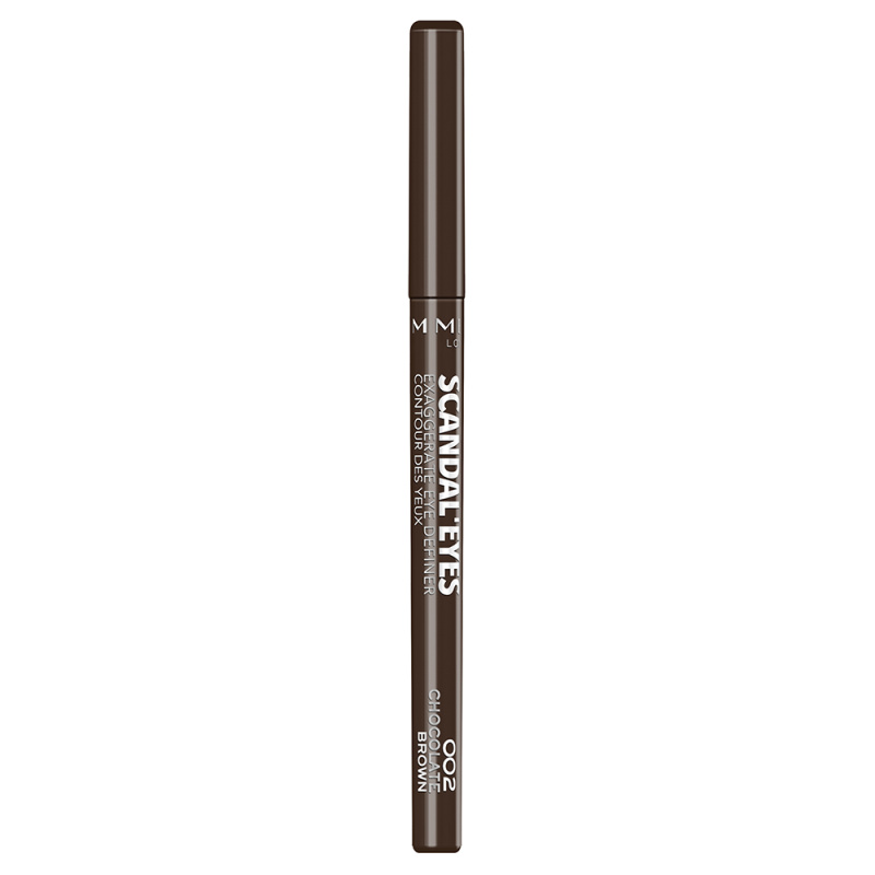 Rimmel ScandalEyes Exaggerate automatická tužka na oči odstín 002 Chocolate Brown 0,35 g