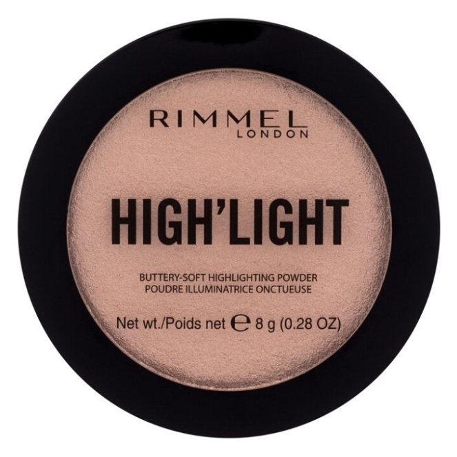 Rimmel High'light kompaktní pudrový rozjasňovač odstín 002 Candelit 8 g