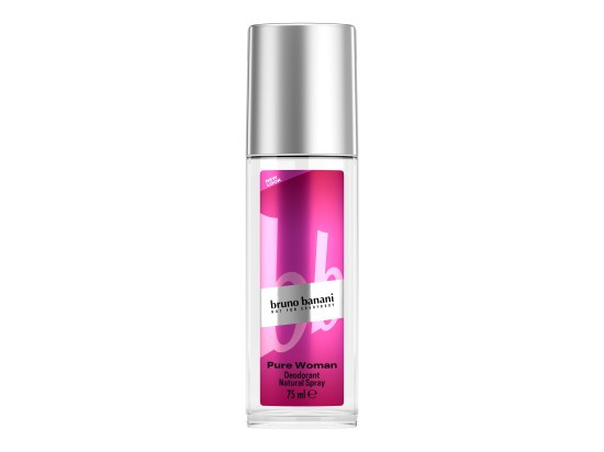 Bruno Banani Pure Woman deodorant s rozprašovačem pro ženy 75 ml