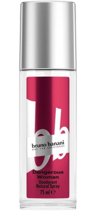 Bruno Banani Dangerous Woman deodorant s rozprašovačem pro ženy 75 ml