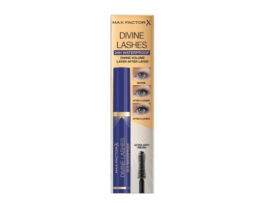 Max Factor Divine Lashes řasenka pro natočení a oddělení řas odstín 003 24H Waterproof 8 ml