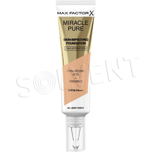 Max Factor Miracle Pure Skin dlouhotrvající make-up SPF 30 odstín 40 Light Ivory 30 ml
