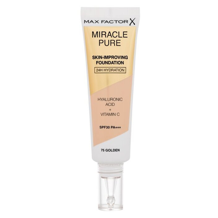 Max Factor Miracle Pure Skin dlouhotrvající make-up SPF 30 odstín 75 Golden 30 ml