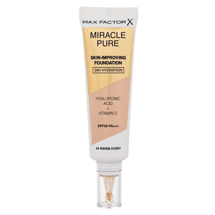 Max Factor Miracle Pure Skin dlouhotrvající make-up SPF 30 odstín 44 Warm Ivory 30 ml