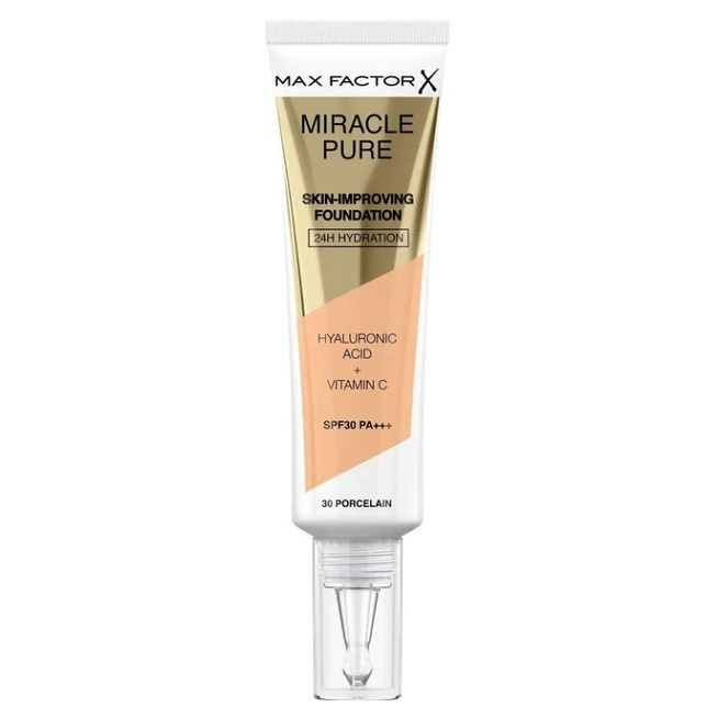 Max Factor Miracle Pure Skin dlouhotrvající make-up SPF 30 odstín 55 Beige 30 ml