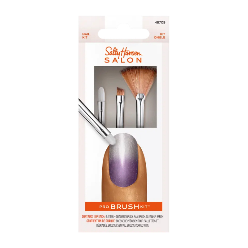 Sally Hansen Sada štetců na nehty Pro Brush Kit